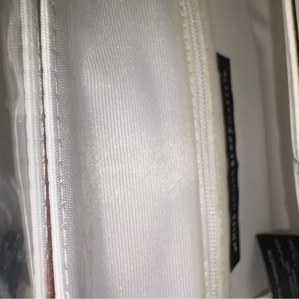 White House Black Market Purple Snake Print Clutch - Picture 3 of 4
